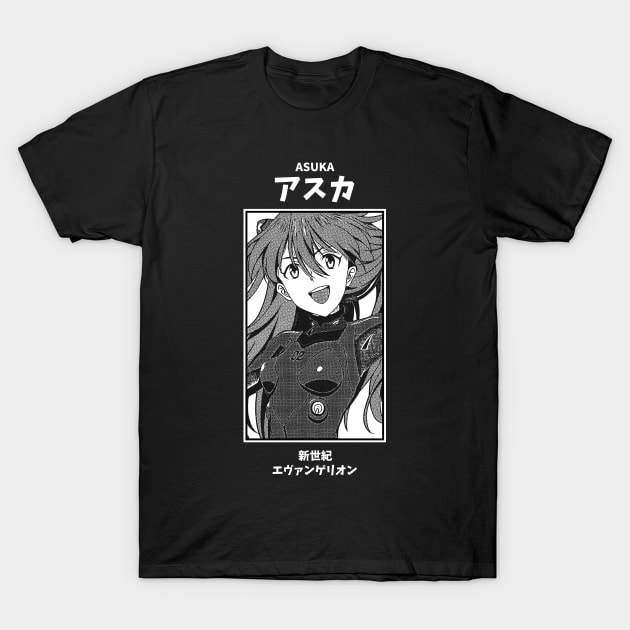 Asuka Langley Neon Genesis Evangelion T-Shirt by KMSbyZet